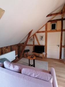 Posezení v ubytování Ferienwohnung Villa Claudia