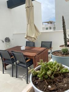 Balkon lub taras w obiekcie TARIFA SUN The best place to be