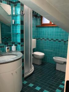 Koupelna v ubytování Cervino View Apartment