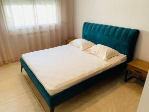Postel nebo postele na pokoji v ubytování The Perfect Flat, Lac 2, Tunis