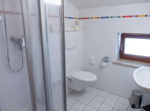 Koupelna v ubytování Haus Amberger