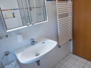 Koupelna v ubytování Haus Amberger