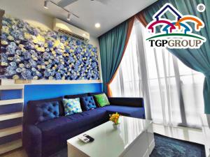 Istumisnurk majutusasutuses Legoland D'PRISTINE Apartment By TGP
