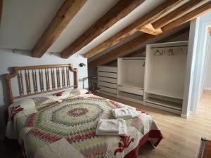 Postel nebo postele na pokoji v ubytování Hotel-Hospedería los Templarios