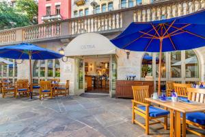 Restoran või mõni muu söögikoht majutusasutuses Mokara Hotel & Spa