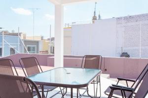 Balkón nebo terasa v ubytování Violeta Hotel Boutique