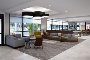 Area soggiorno di Holiday Inn - Piscataway - Somerset by IHG
