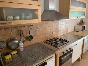 Kuchyň nebo kuchyňský kout v ubytování House Rozalia + 6 fotografií