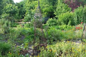 Zahrada ubytování L'Ermitage au sein d'un jardin forêt près de l'océan
