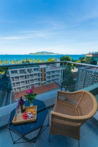 Balkón nebo terasa v ubytování Prime New Hotel