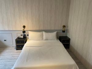 Letto o letti in una camera di 微光宿 LIGHt