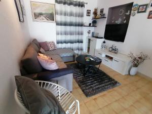 Μια τηλεόραση ή/και κέντρο ψυχαγωγίας στο Apartments Ruža Vjetrova