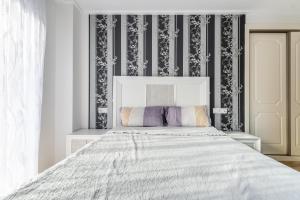 Postel nebo postele na pokoji v ubytování Apartment Evelin