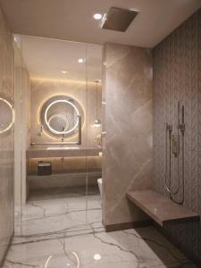 Vivanta Vijayawada, MG Road的一间浴室