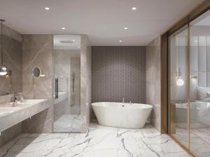 Vivanta Vijayawada, MG Road的一间浴室