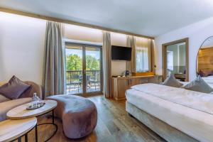 Letto o letti in una camera di Hotel Ansitz Rungghof