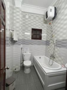 Phòng tắm tại Khách sạn Mekong Star