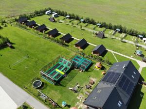 A garden outside Camp PACHO