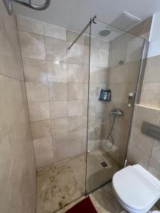 Łazienka w obiekcie Pearl Apartment Corralejo