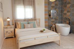 Χώρος καθιστικού στο Anise Suites