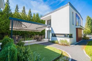 Vonkajšia záhrada v ubytovaní Silver Lodge Siófok