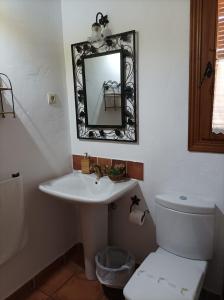 Koupelna v ubytování La Casa de los Gatos