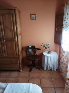 Postel nebo postele na pokoji v ubytování La Casa de los Gatos