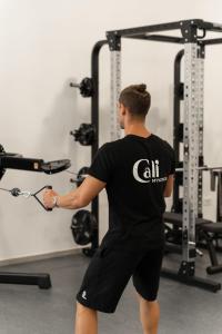 Posilňovňa alebo fitness centrum v ubytovaní Cali Mykonos