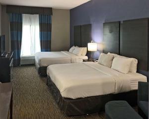 Katil atau katil-katil dalam bilik di Comfort Inn & Suites Columbus North