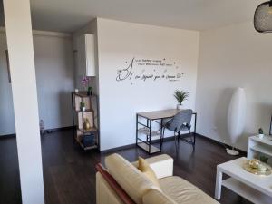 Posedenie v ubytovaní Bel appartement 2 chambres ,résidence privée
