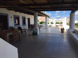 Balkón nebo terasa v ubytování Vacanze Salina camera matrimoniale con terrazzo