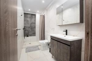 Koupelna v ubytování Sea & City LUXURY SUITE