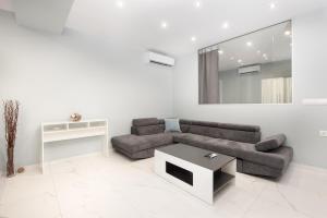 Posezení v ubytování Sea & City LUXURY SUITE