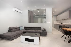 Posezení v ubytování Sea & City LUXURY SUITE