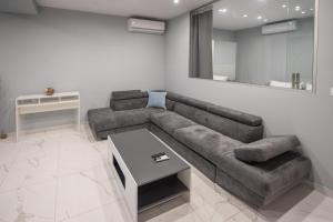 Posezení v ubytování Sea & City LUXURY SUITE