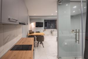 Koupelna v ubytování Sea & City LUXURY SUITE