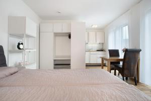 Postel nebo postele na pokoji v ubytování Apartment Landzeit