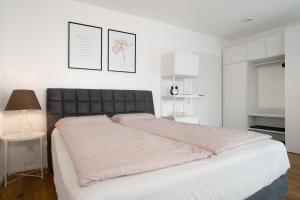 Postel nebo postele na pokoji v ubytování Apartment Landzeit