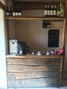 Coffee and tea making facilities at Agriturismo Cascina Cornelli