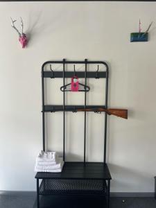 Postel nebo postele na pokoji v ubytování Very Bad Hootel