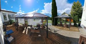 O grădină în afara Pension Seeblick