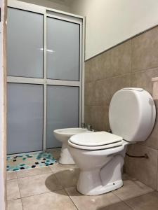 Koupelna v ubytování Departamento nuevo y comodo-PERU 1252