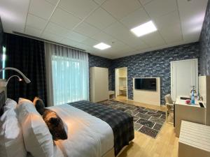 TV a/nebo společenská místnost v ubytování Badam d'Art Boutique Hotel