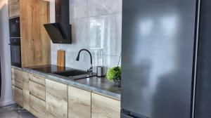 Kuchyňa alebo kuchynka v ubytovaní Apartament Honoratka