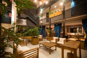 Posezení v ubytování Verso Hotel