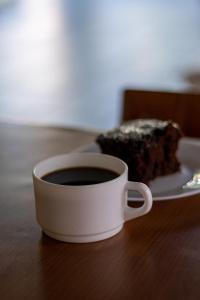 Set per la preparazione di tè e caffè presso Das Heim Hotel
