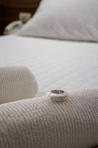 Letto o letti in una camera di Das Heim Hotel