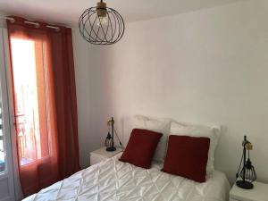 Posteľ alebo postele v izbe v ubytovaní Gîte Malgré tout