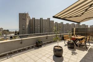 Balkón alebo terasa v ubytovaní Apartments with WiFi Split - 18088