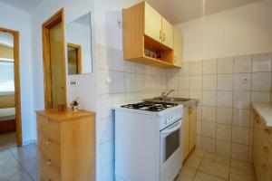 Kuchyň nebo kuchyňský kout v ubytování Apartments by the sea Vir - 18140